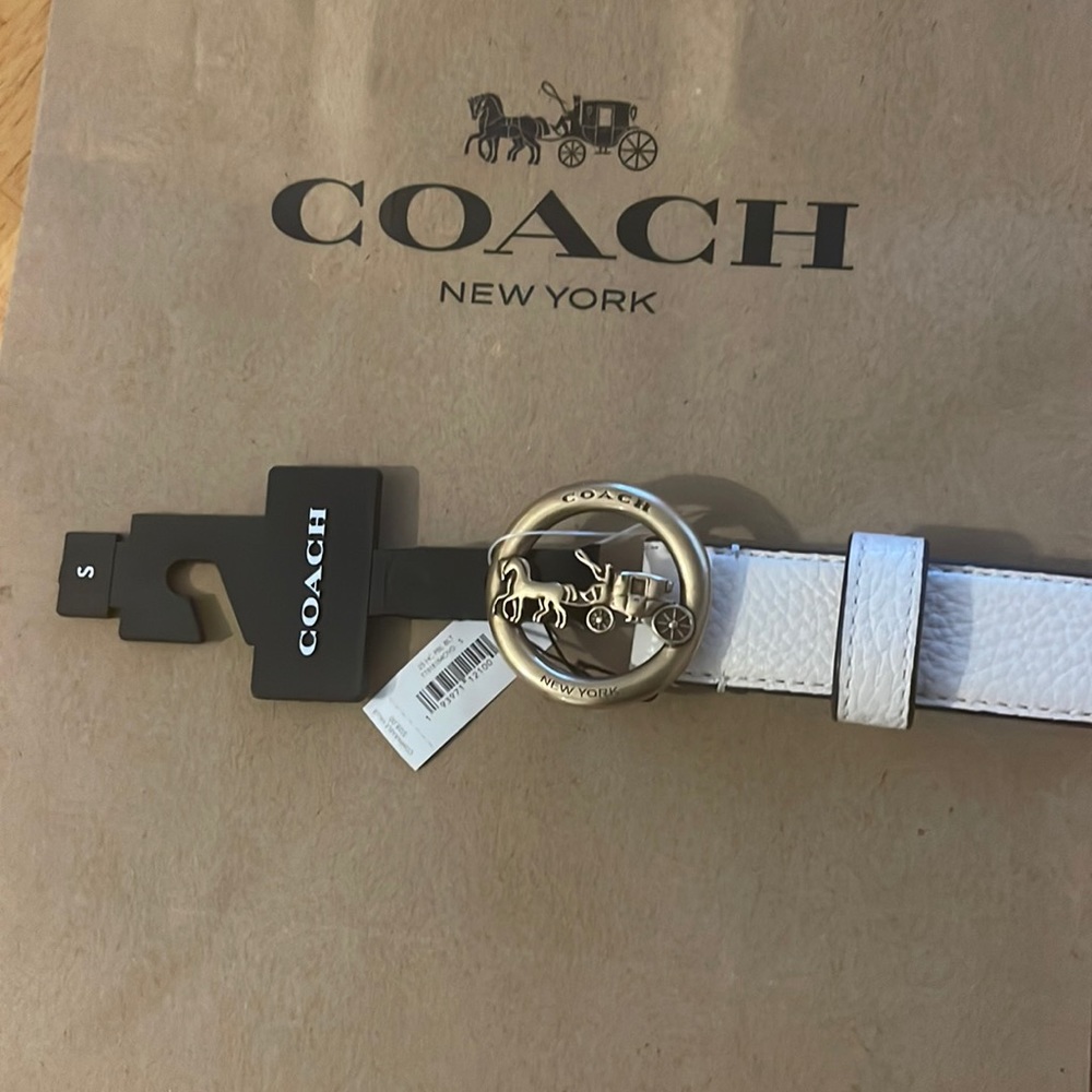 Coach carriage belt NWT - S